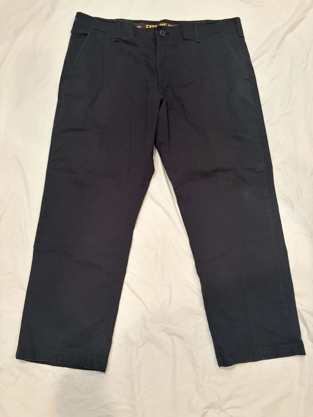 Lee Extreme Comfort Pants Men's 40x29 Navy Straight Fit Chino